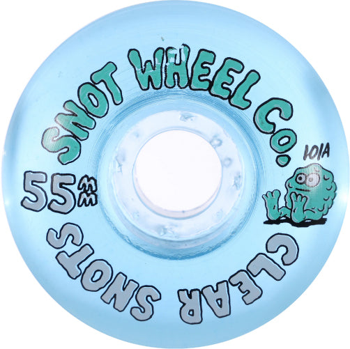 Snot Originals Swirls Wheels Clear Blue 55MM 101A