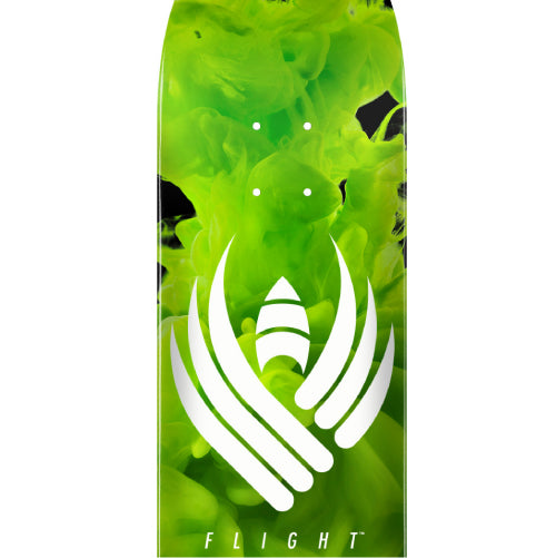 Powell Peralta Color Burst Flight Skateboard Deck Lime 8.5"