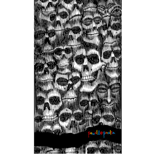 Powell Peralta Color Me Skullz Griptape 10.5”
