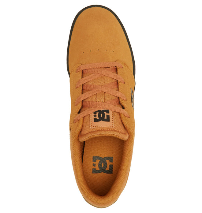 DC Crisis 2 Suede Wheat/Black Skate Shoe