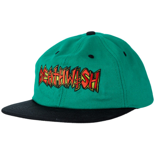Deathwish Disciple Snapback Hat - Green