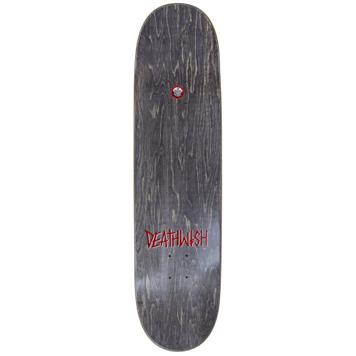Deathwish Deathstack Nation Skateboard Deck Grey Glitter 8.475"