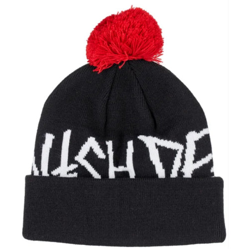 Deathwish Deathspray Pom Beanie - Black