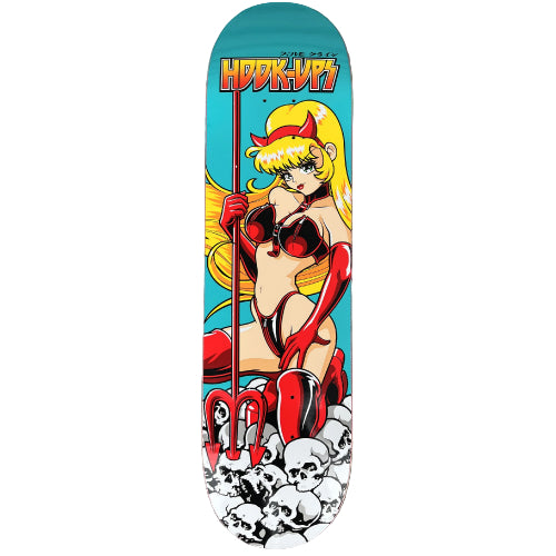 Hook-Ups Devil Maiden Skateboard Deck 8.25"
