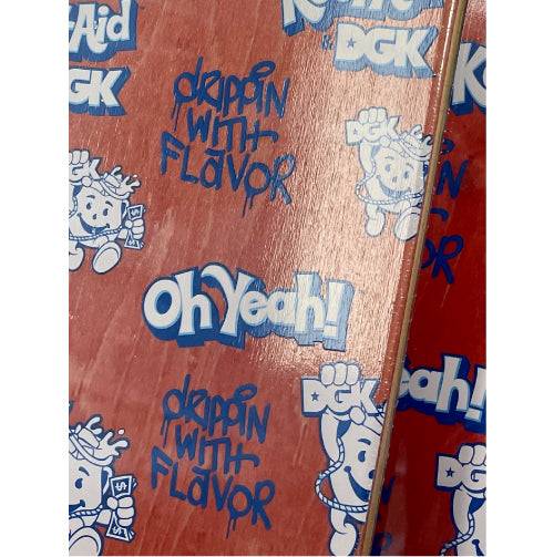 DGK X Kook-Aid Drippin Skateboard Deck 8.38"