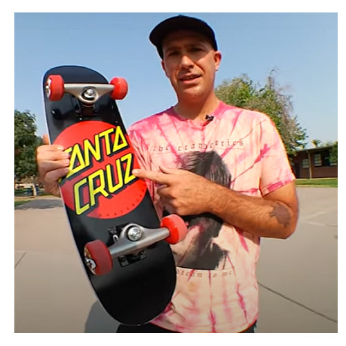 Santa Cruz Classic Dot Complete Skateboard 7.25"