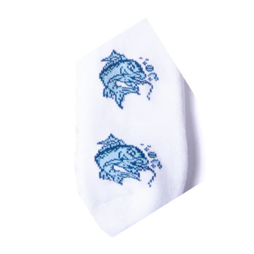 Lakai Catching the Flare Crew Socks White