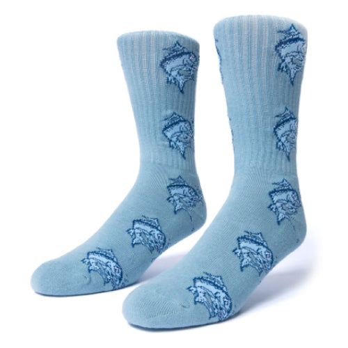 Lakai Catching the Flare Crew Socks Blue