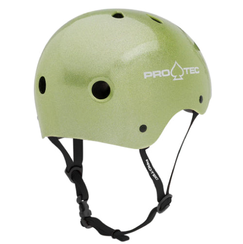 Pro-Tech Classic Skate Helmet - Green Flake
