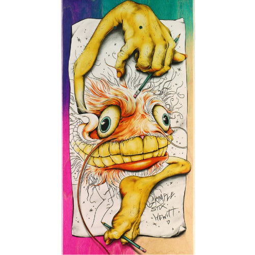 Antihero Grimple Stix Sesher Skateboard Deck 8.38"