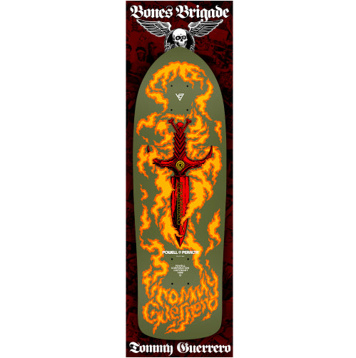 LIMITED Powell Peralta Bones Brigade Series 13 TOMMY GUERRERO Dagger Green Deck