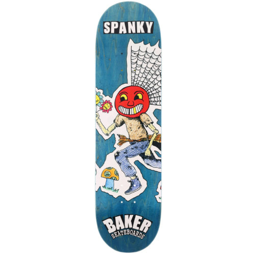 Baker KL Spanky Jollyman Lives Skateboard Deck Blue 8.5"