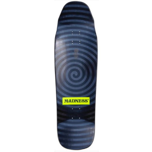 Madness Halftone Green Swirl Saturn Eating His Son R7 Shaped Skateboard Deck 9.5"