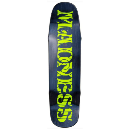Madness Stressed R7 Shaped Skateboard White Deck 8.5"