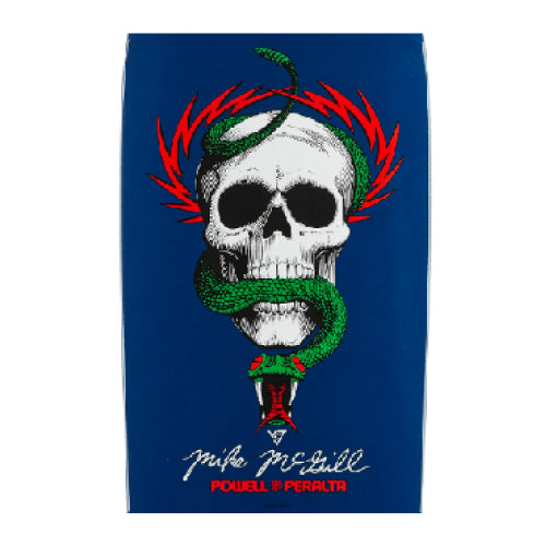 Powell Peralta Mike McGill OG Skull and Snake Navy Reissue Skateboard Deck 10.0"