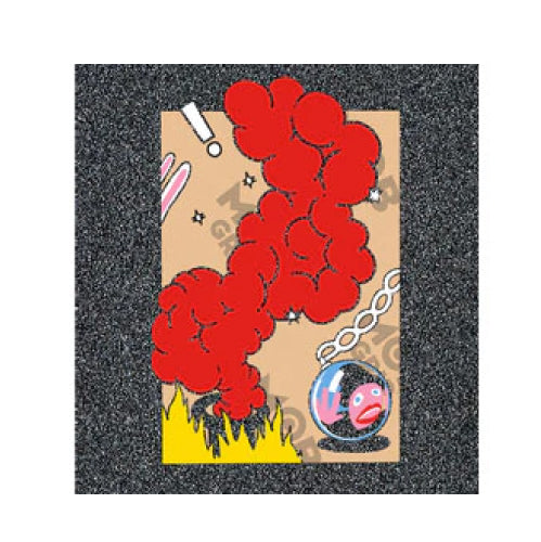 MOB X Krux Trucks Nora By Alexis Graphic Black with Clear Griptape