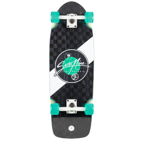 Sector 9 Fat Wave Mosaic Cruiser Complete 30.0"