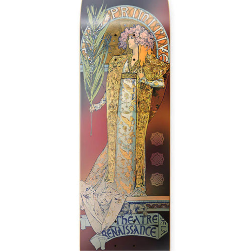 Primitive Neal Mucha Tour Skateboard Deck 8.0"