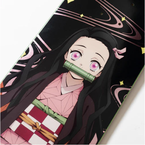 Primitive X Demon Slayer Neal Nezuko Skateboard Deck 8.125"