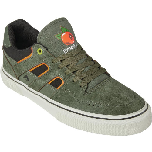 Emerica X OJ Tilt G6 Vulc Skate Shoe - Olive