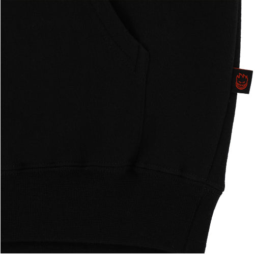 Spitfire Old E BigHead Fill Hoodie - Black
