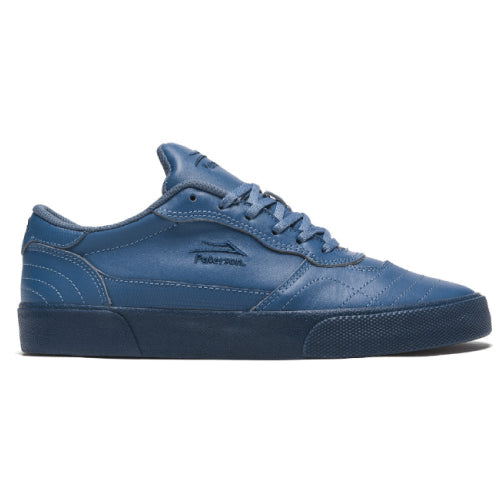 Lakai X Paterson Cambridge Slate Blue Leather Skate Shoe