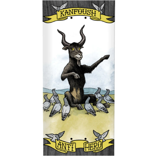Antihero Austin Kanfoush Pigeon Religion Skateboard Deck 8.75"