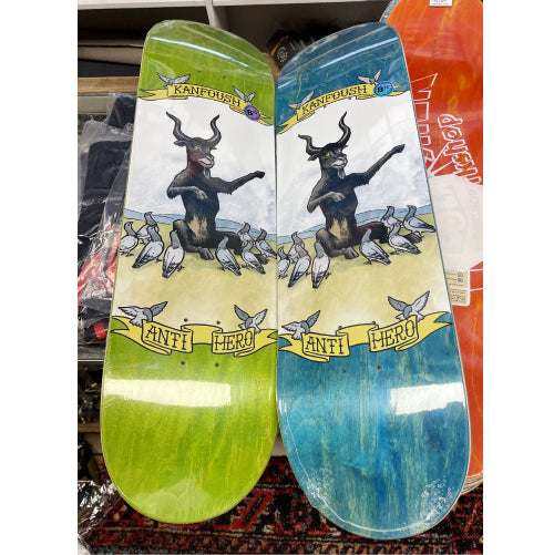 Antihero Austin Kanfoush Pigeon Religion Skateboard Deck 8.75"