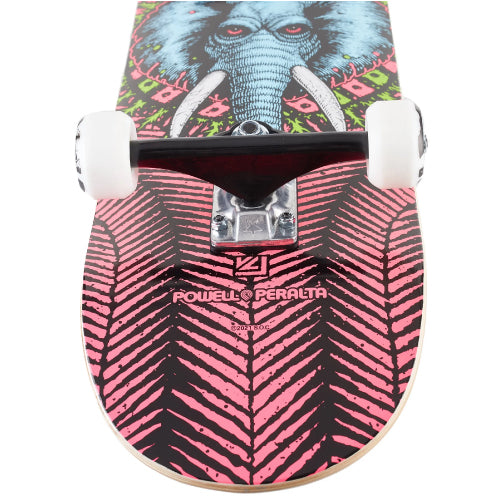 Powell Peralta Vallely Elephant Complete Skateboard Pink 8.25"