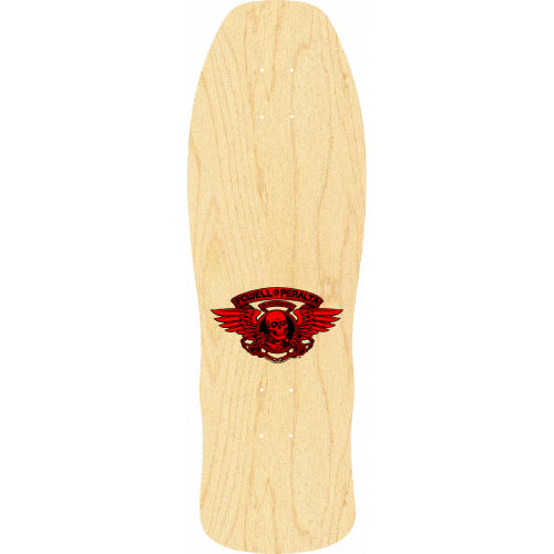 Powell Peralta Per Welinder Nordic Skull Natural Reissue Skateboard Deck 9.625"