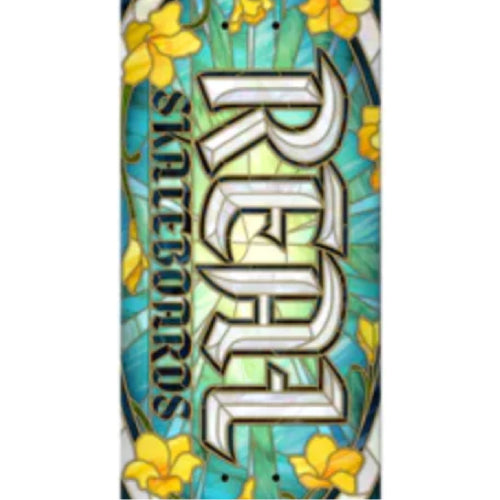 Real Team Oval Cathedral Skateboard Deck 8.06"