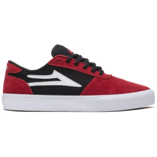 Lakai Manchester Red/Black Suede Skate Shoes