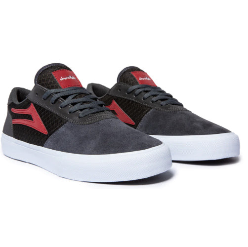 Lakai X Chocolate Manchester Grey Reflective Suede Skate Shoe