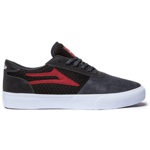 Lakai X Chocolate Manchester Grey Reflective Suede Skate Shoe