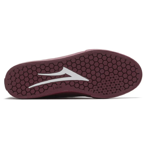 Lakai Riley 2 Burgundy Suede Skate Shoe