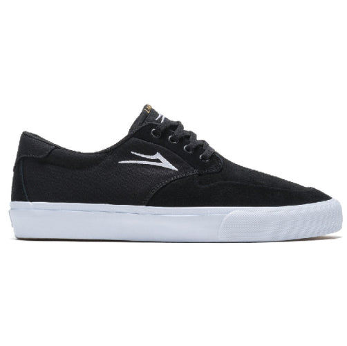 Lakai Riley 3 Black Suede Skate Shoe