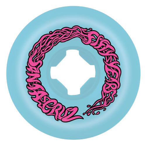 Santa Cruz Erick Winkowski Slime Balls Vomits Skateboard Wheels Blue 60MM 97A