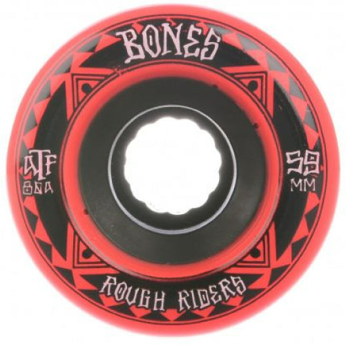 Bones ATF Rough Rider Runners Wheels Red 59MM 80A