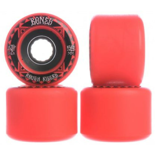 Bones ATF Rough Rider Runners Wheels Red 59MM 80A