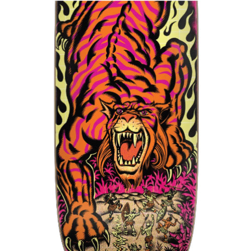 Santa Steve Alba Tiger Pop VX Skateboard Deck 9.25"