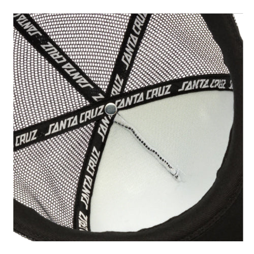 Santa Cruz Speed Wheels Scream Mesh High Profile Trucker Hat