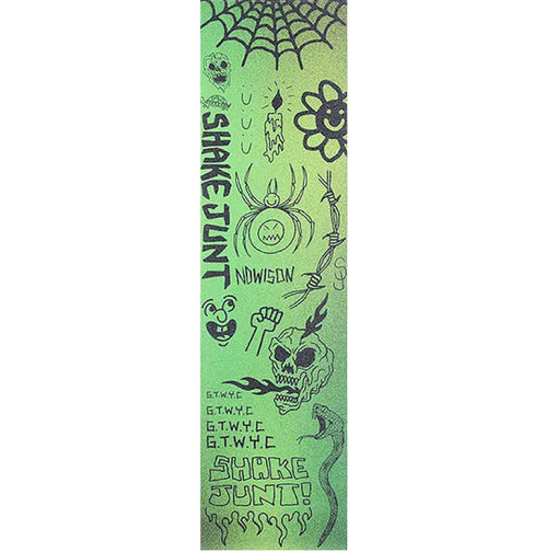 Shake Junt Lotties Green Black Griptape