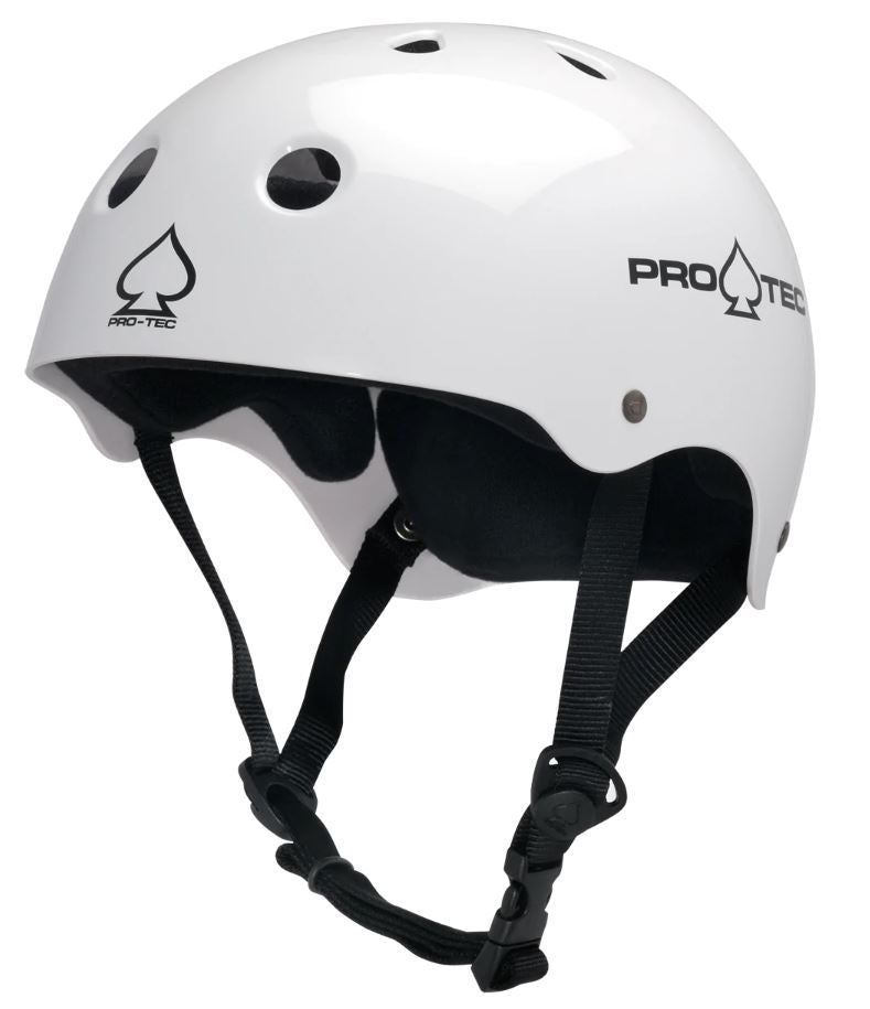 Pro-Tech Classic Skate Helmet Gloss White