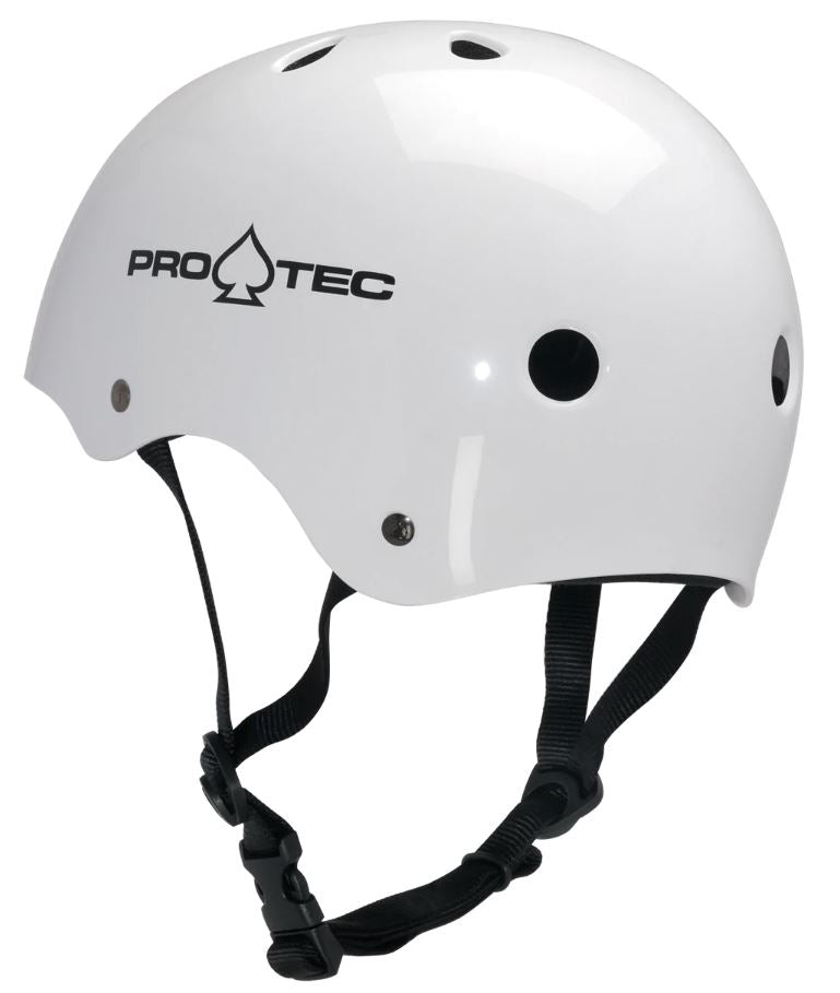 Pro-Tech Classic Skate Helmet Gloss White