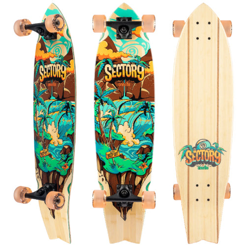 Sector 9 Snapper Hideout Complete Cruiser Skateboard 34"