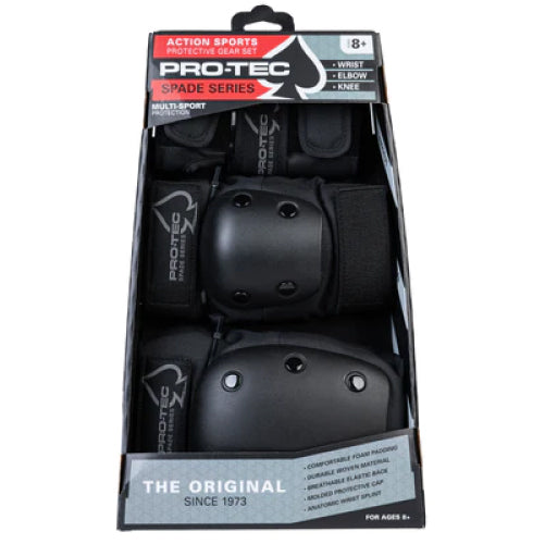Pro-Tec Spade Series Pad Set - Black