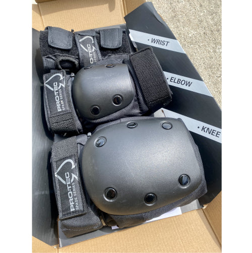 Pro-Tec Spade Series Pad Set - Black