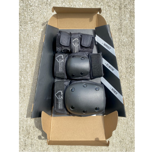 Pro-Tec Spade Series Pad Set - Black