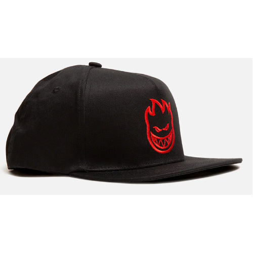 Spitfire Bighead Structured Snapback Hat - Black