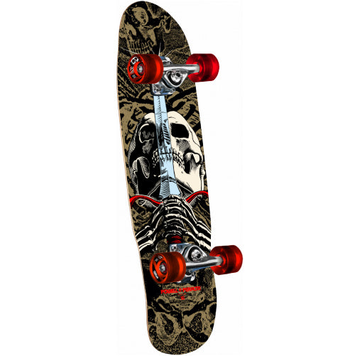 Powell Peralta Mini Skull & Sword Gold Cruiser Complete 30"